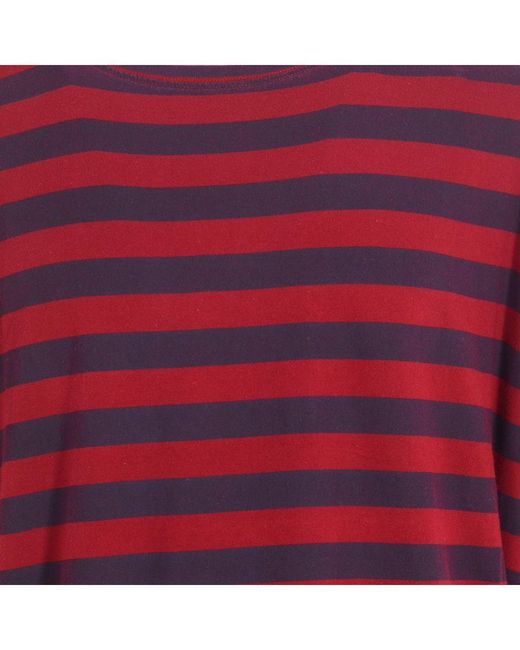 ELEVEN PARIS Red Aziz Round Neck Short Sleeve T-Shirt 17S1Ts296