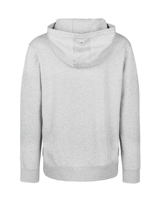 Panos Emporio Gray Element Cotton Hoodie for men