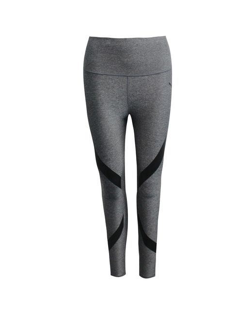 PUMA Gray Power Shape Leggings Textile