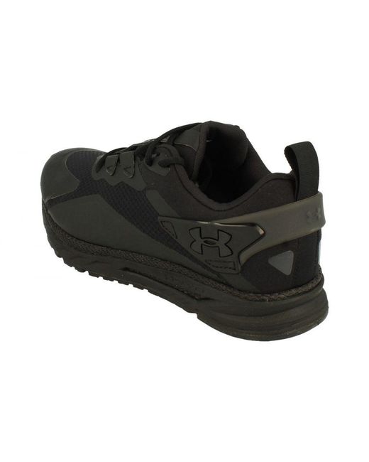 Under Armour S Hovr Flux Mvmnt Performance Trainers Black 6 Uk for men