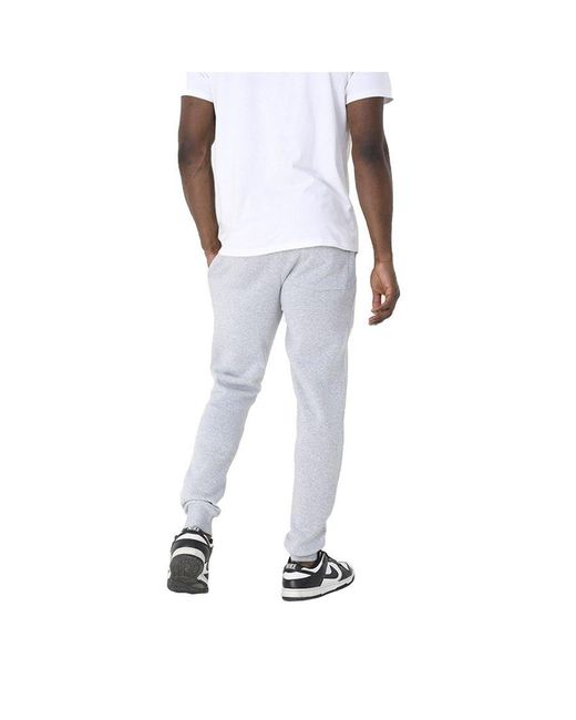 Brave Soul White Regular Fit Cuffed Joggers for men