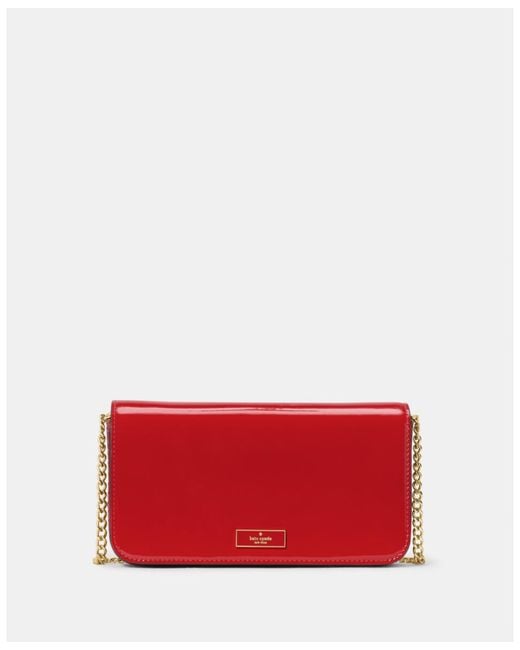 Kate Spade Red Bridget Patent Mini Crossbody