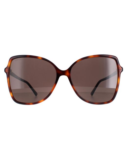 Jimmy Choo Brown Butterfly Havana Fede/S