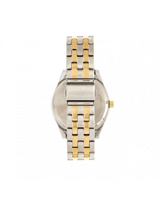 Elevon Watches Metallic Gann Bracelet Watch W/Day/Date for men