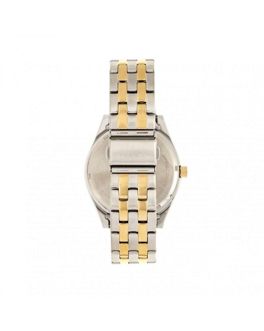 Elevon Watches Metallic Gann Bracelet Watch W/Day/Date for men
