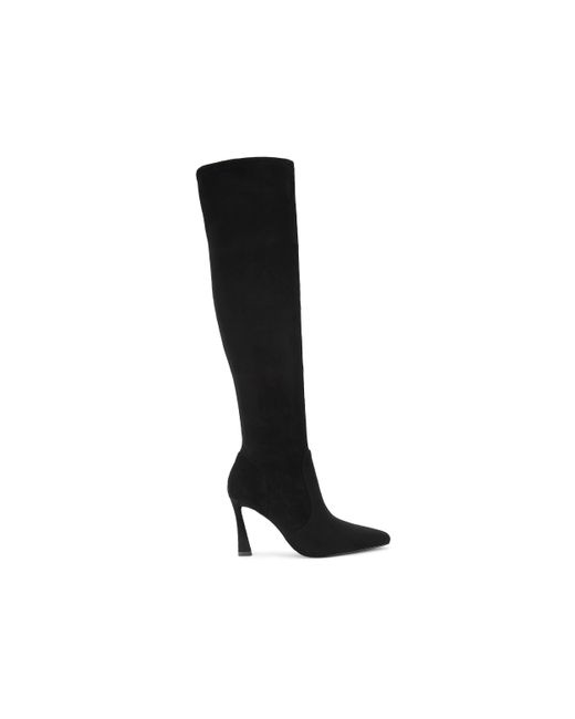 KG by Kurt Geiger Black Suedette Sweetie High Leg Boots