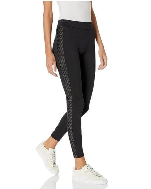 PUMA Black X Barbie Leggings Casual Gym Tight 576767 01 Textile