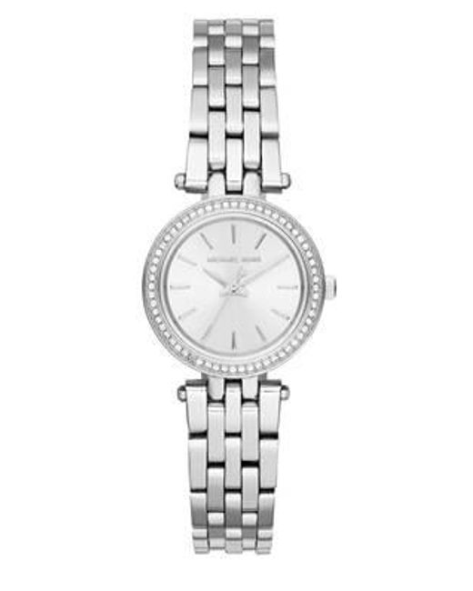Michael Kors White Damen Darci Mini Uhr Mk3294