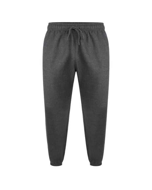 Forge Gray Regular Fit Cuffed Joggers for men