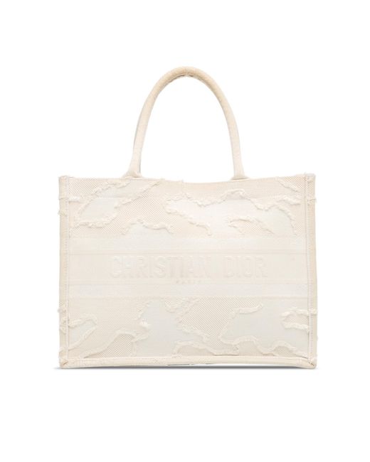 Dior Natural Book Tote Bag