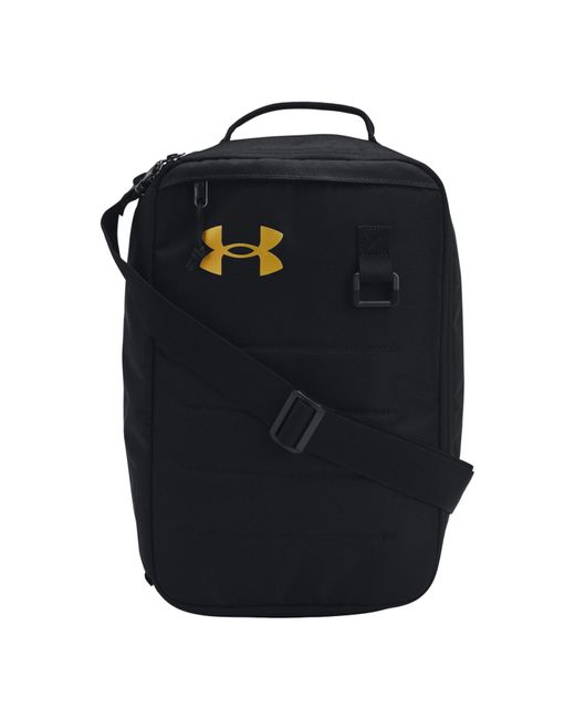Under Armour Black Contain Logo Shoe Bag /Metallic)