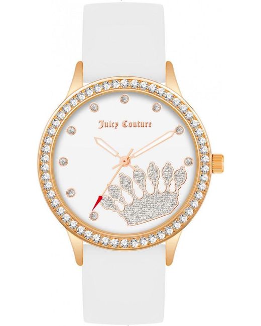 Juicy Couture White Jc1342Rgwt Ladies Watch