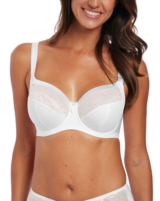 Fantasie White Illusion Side Support Bra