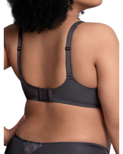 Rosa Faia Black Fleur Underwired Bra