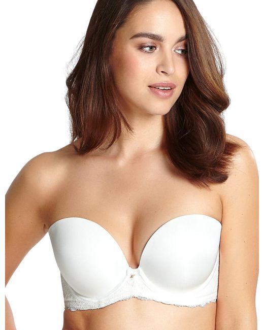 Panache White Quinn Strapless Bra