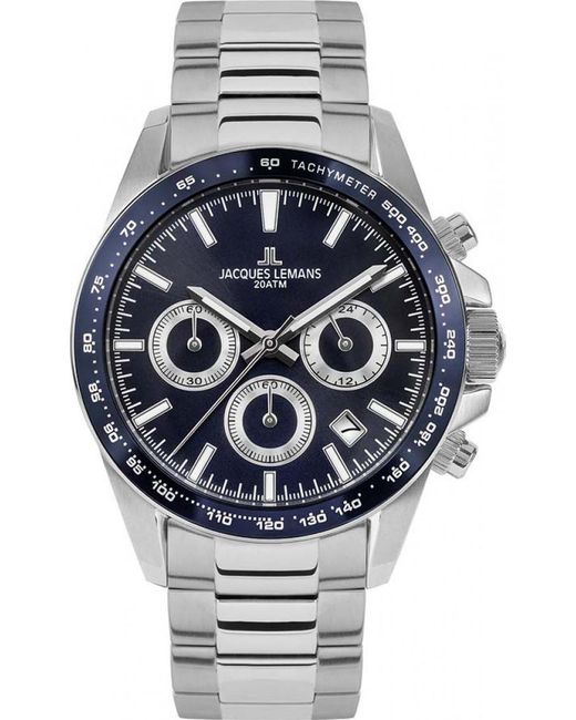 Jacques Lemans Gray 1-1877G Liverpool Watch for men