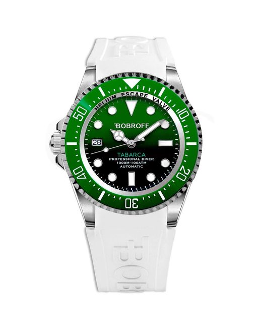 Bobroff Green Watch Automatic Stainless Steel for men