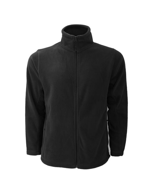 Russell Black Full Zip Outdoor Fleece Jacket for men
