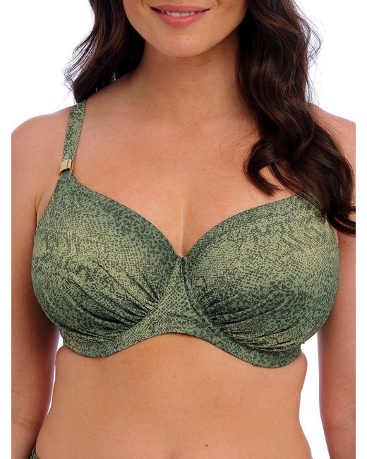 Fantasie Green Maya Bay Full Cup Bikini Top