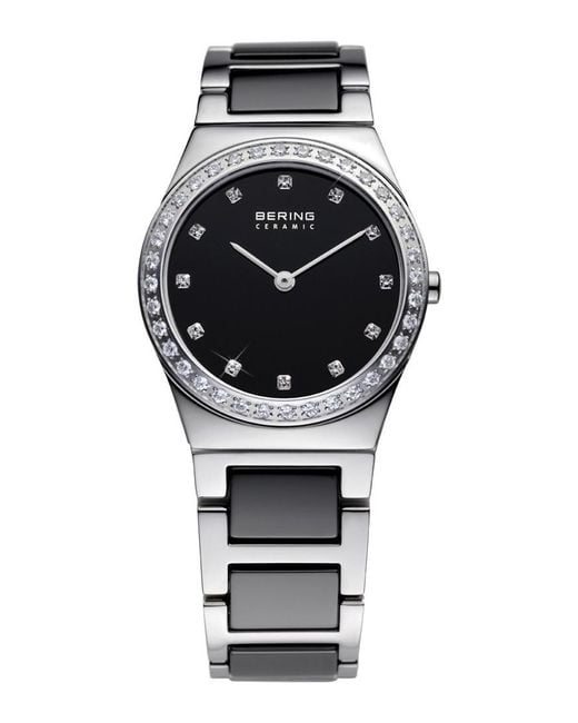 Bering Time Black 32430-742 Ladies Ceramic Watch