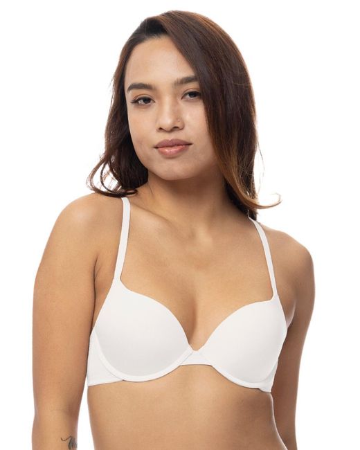 DORINA White D17192Mi033 Michelle/Eco Push Up Demi Cup Bra
