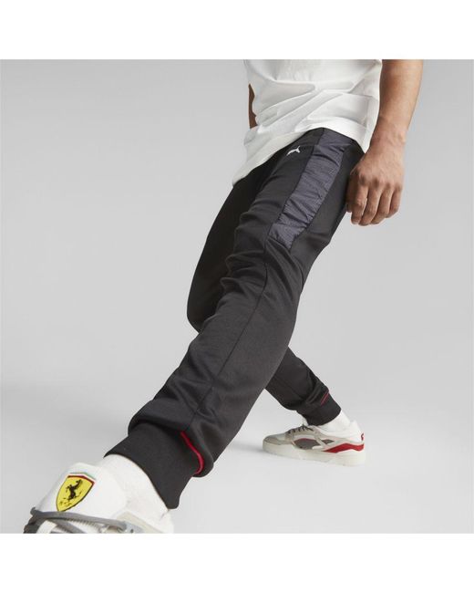 PUMA Black Scuderia Ferrari Race Mt7 Track Pants for men