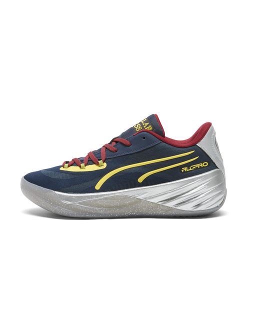 PUMA Blue All-Pro Nitro Polar Express Basketball Shoes, Dark