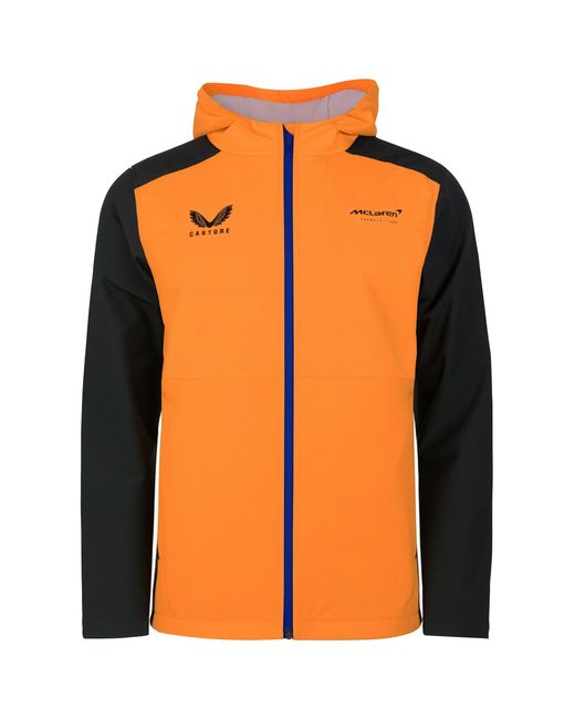 Castore Orange X Mclaren Formula Team Water Resistant Jacket for men