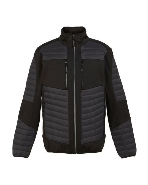 Regatta Black E-Volve Thermal Hybrid Jacket (Ash/ for men