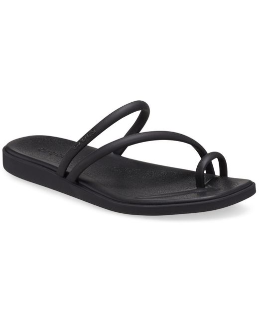 CROCSTM Black Miami Toe Loop Sandal Sandals