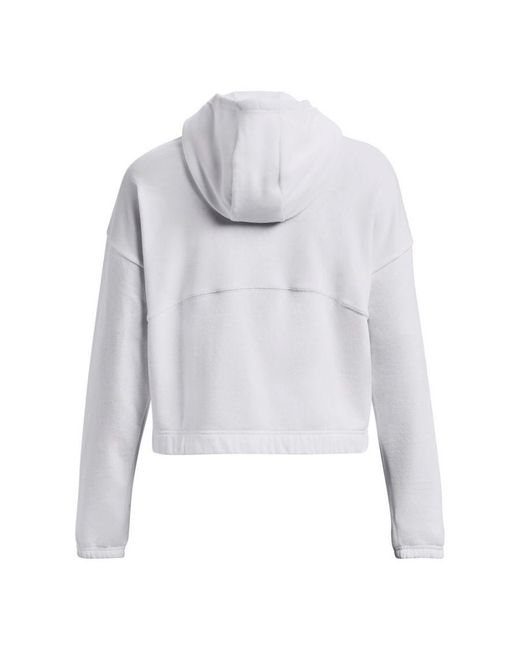 Under Armour S Ua Journey Fleece Hoody in Grey | Lyst UK