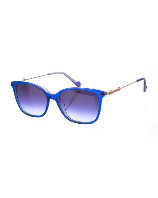 Liu Jo Blue Acetate Sunglasses With Oval Shape Lj3606S