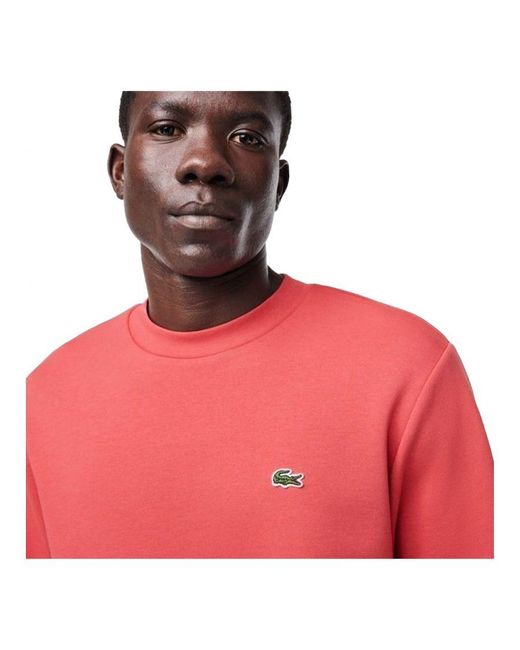 Lacoste jogger Sweatshirt in het Red voor heren