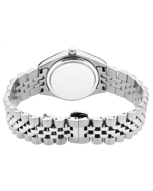 Gevril Metallic Gv2 Naples Dial Swiss Quartz Diamond Watch