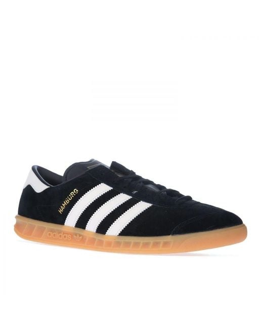 Adidas Originals Blue Hamburg Trainers for men