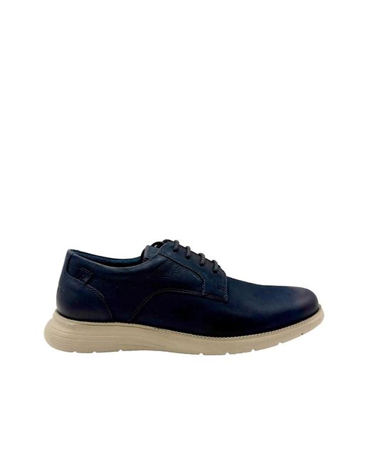 Rockport Blue Total Motion Plain Toe Walking Shoes for men