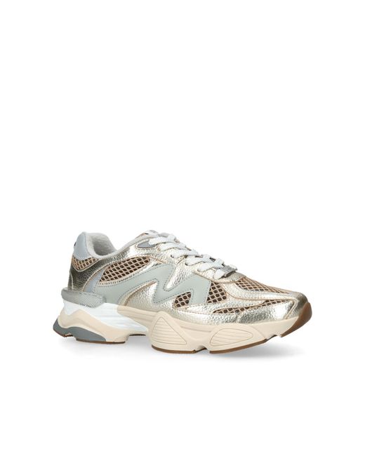 Steve Madden White Speeder Sneakers Fabric