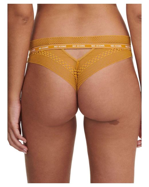 Chantelle Orange No Icons Tanga