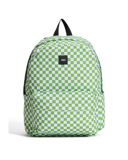 Vans Green Old Skool Check Backpack