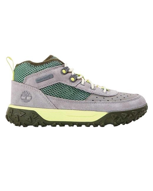 Timberland Gray Ladies Motion 6 Greenstride Trainers (Medium)