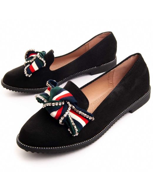 Montevita Black Ballerine Jaune