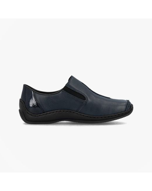 Rieker Black L1777-14 Casual Shoes Leather