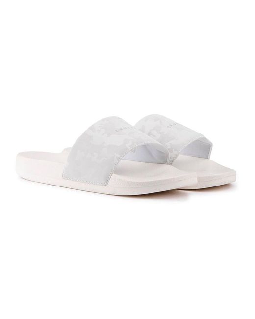 Cruyff White Camo Sandals for men