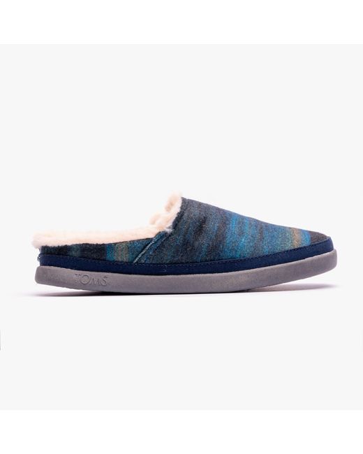 TOMS Blue Sage Slippers