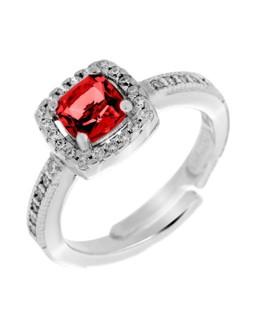 Orphelia White 925 Sterling Ring
