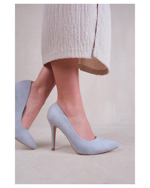 Where's That From White 'Leah' Toe Pump High Heel