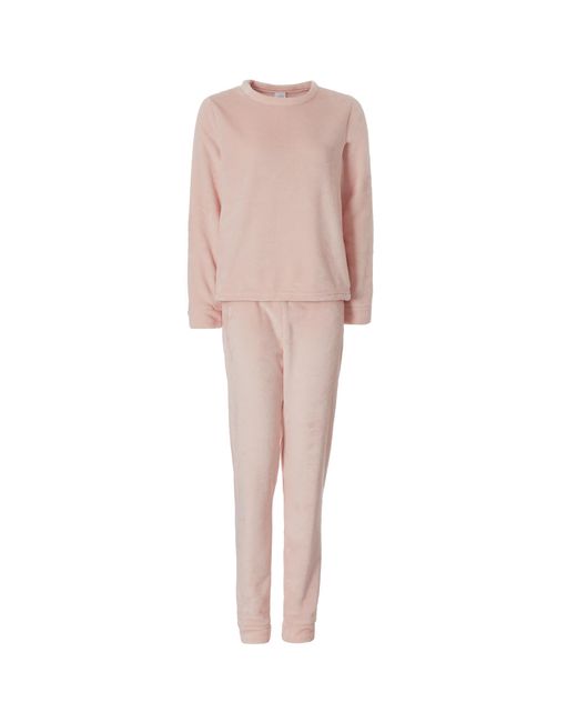 Sleep Snob Pink Pyjamas Sets With Long Sleeve