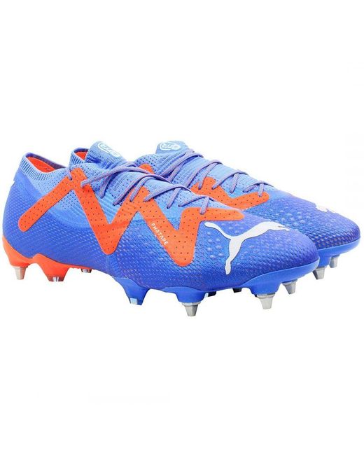 PUMA Blue Future Ultimate Low Mxsg Football Boots for men