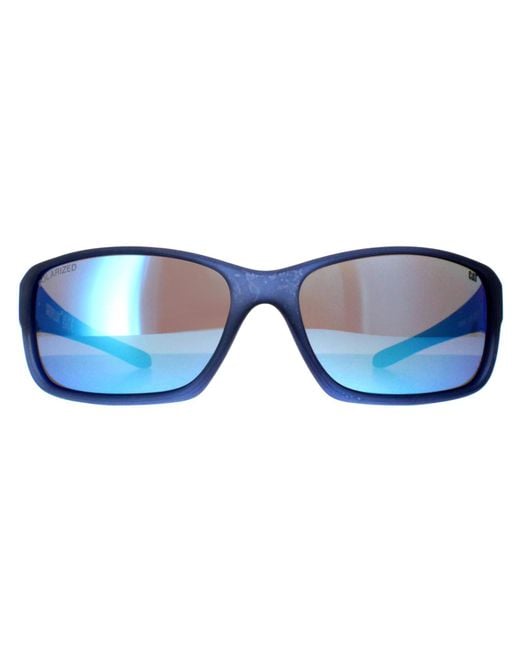 Caterpillar Blue Wrap Matte Polarized Cts-Sensor for men