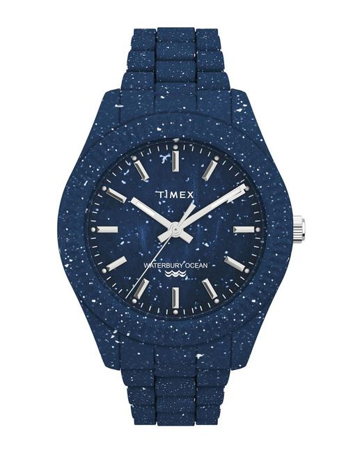 Timex Blue Tw2V37400 Waterbury Watch for men
